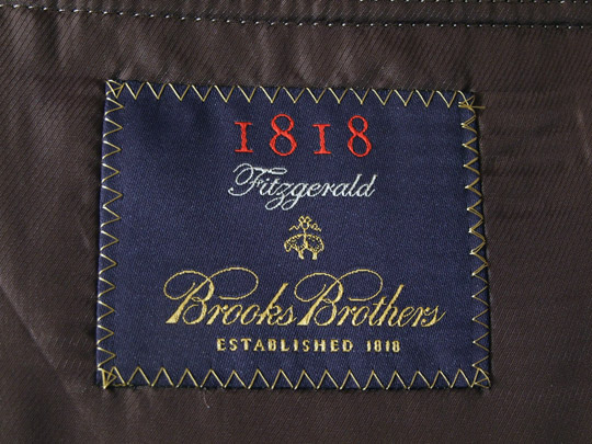 brooks brothers vintage labels
